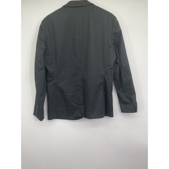 Express Mens Slim Fit Black Blazer 40S/40C Stretch Performance Cotton Blend - Picture 11 of 12